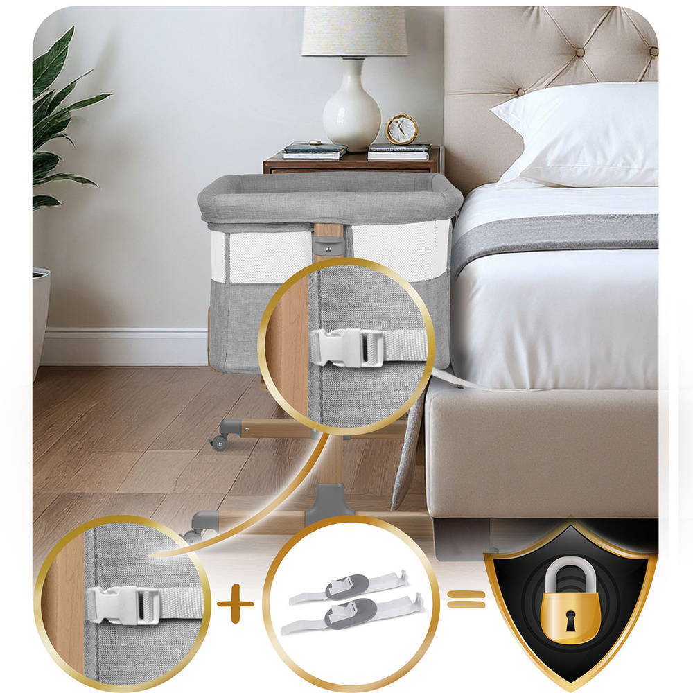 Łóżeczko dziecięce składane turystyczne dostawka