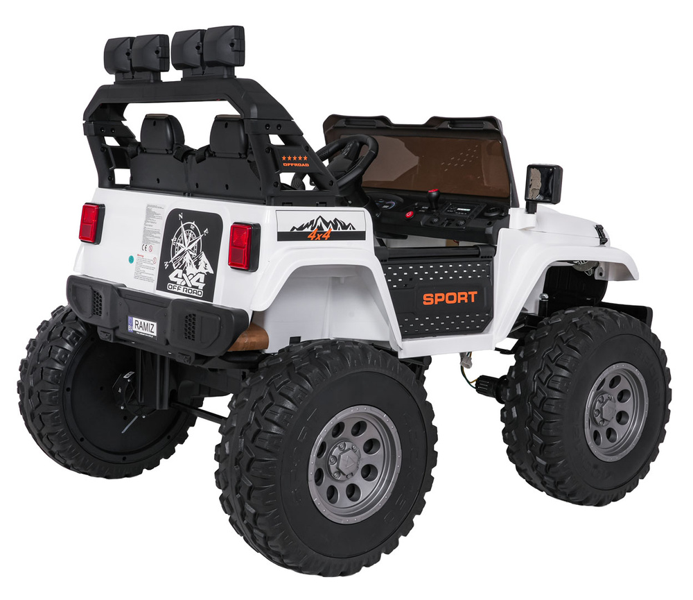 Pojazd Extreme Sport 4x4 Biały