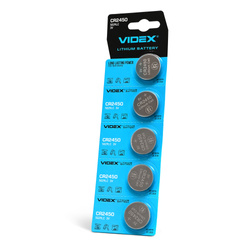 Bateria litowa VIDEX CR2450 5 szt. BLISTER