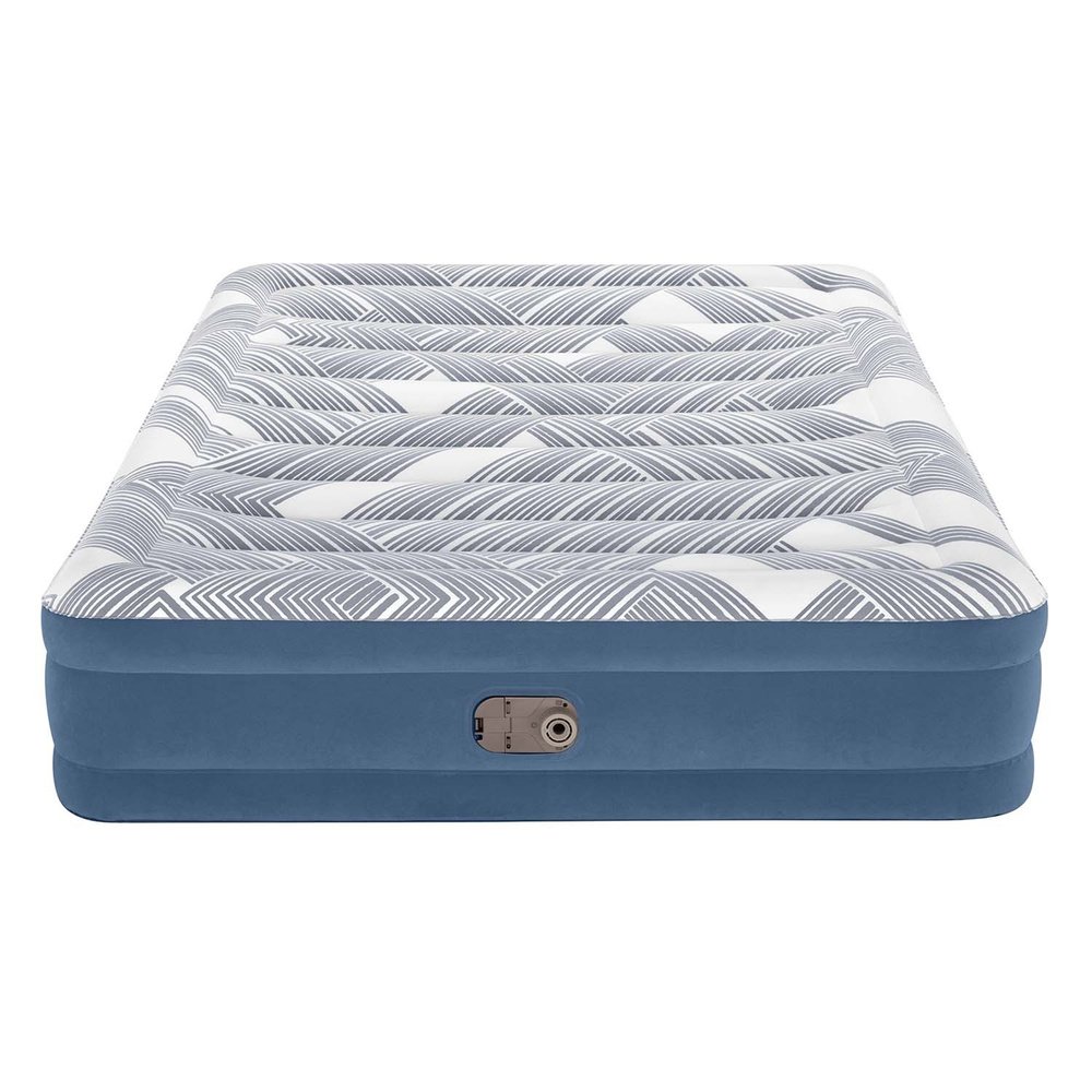 Bestway 2os wygodny materaca Queen 203x152x36cm wbudowana pompka  6712Y