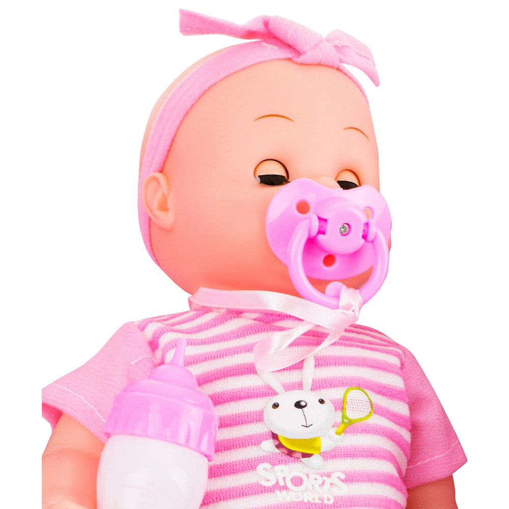 Interaktywna lalka - mówi, śmieje się + akcesoria 