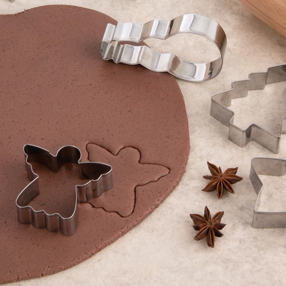 Wykrawacze do ciastek stalowe 6 szt.