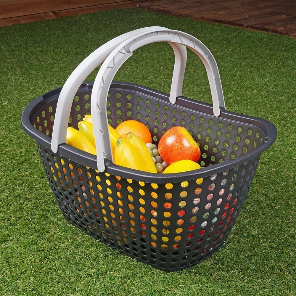 Koszyk na zakupy, piknik, grzyby 44x31x22 cm