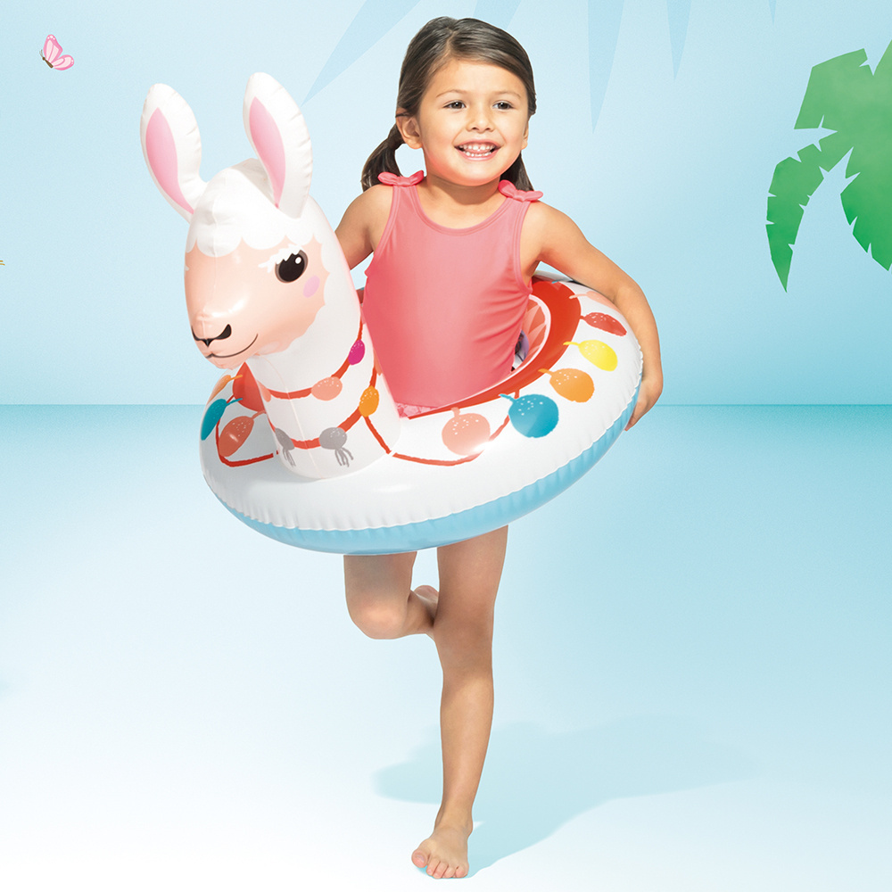 Koło plażowe do pływania dmuchane Lama INTEX 59221