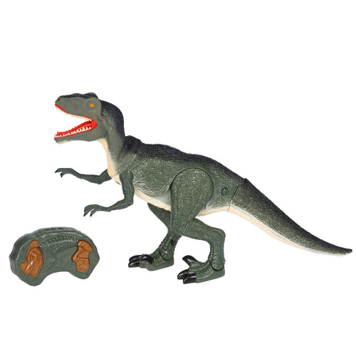 Duży interaktywny dinozaur Velociraptor - chodzi, ryczy i świeci 