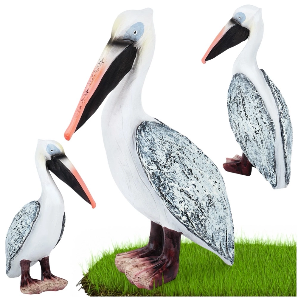 Figurka ogrodowa czapla 20,5x10,5x28,5 cm