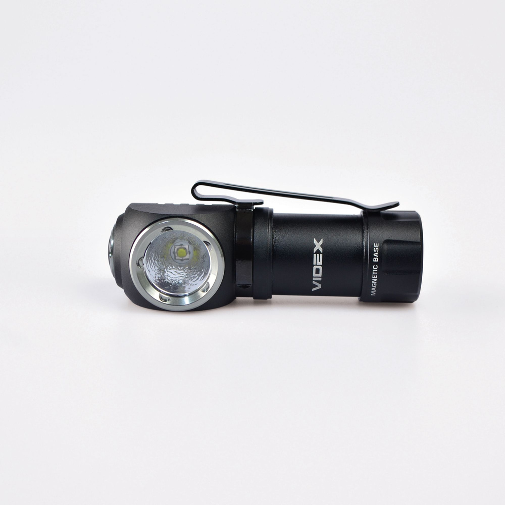 Latarka Videx 600lm IP68 LED 8 trybów zasięg 115m czołówka +PASEK NA GŁOWĘ
