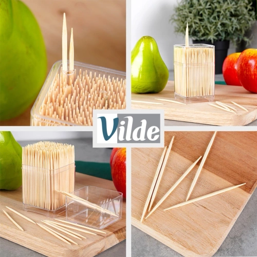 Wykałaczki bambusowe 6,5 cm 450 szt.