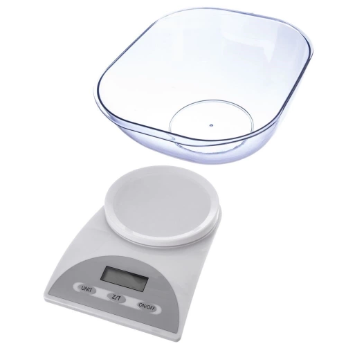 Waga kuchenna elektroniczna z miską 5 kg