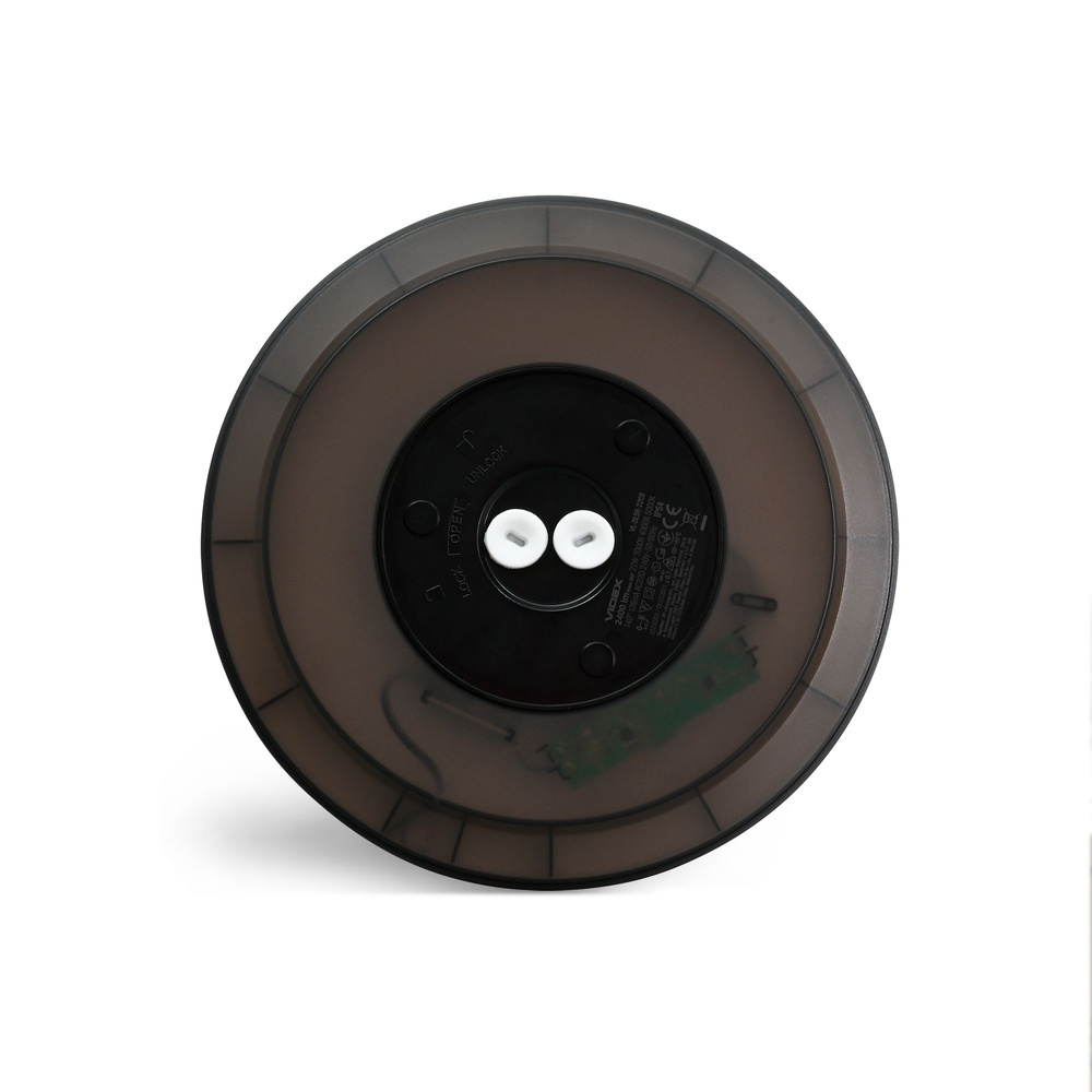 Lampa sufitowa LED z dekoracyjnym podświetleniem VIDEX DL5R 22W 220V Czarna