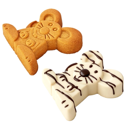 Forma do pieczenia silikonowa mysz 20x20x4,5 cm