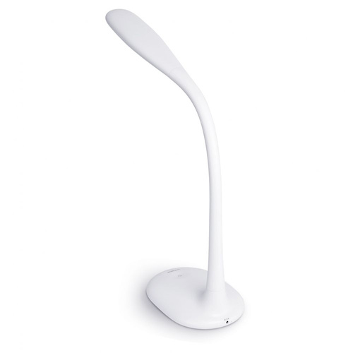 Lampa biurkowa LED ściemnialna VIDEX-LAMPA-BIURKOWA-DENVER-BIAŁA