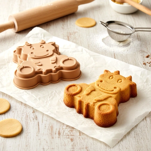 Forma do pieczenia silikonowa krowa 20x19x4,5 cm