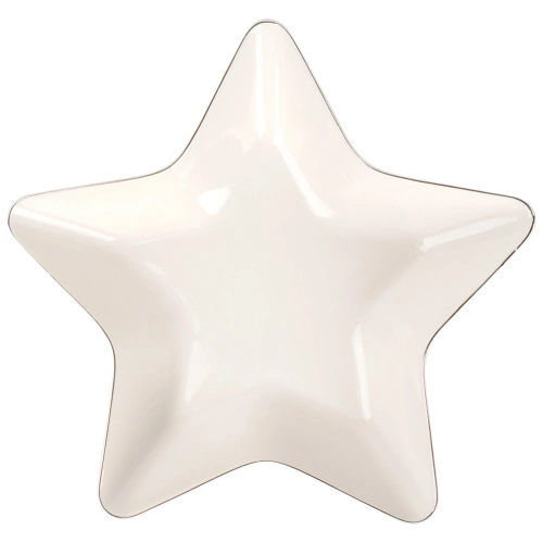 Półmisek porcelanowy gwiazda 30x30x5 cm
