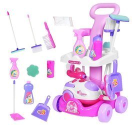  5w1 Wózek do sprzątania odkurzacz dla dzieci 