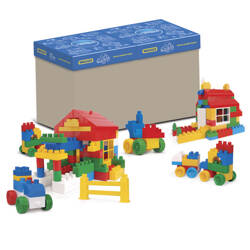 Kids Blocks klocki 350 el. do przedszkola edukacyjne Wader 80123