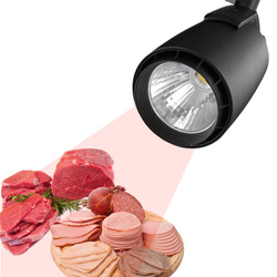 Lampa Reflektor Szynowy do Wędlin i Czerwonego Mięsa LED 24W 302B | Barwa 1900K