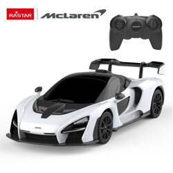 McLaren Senna R/C skala 1:24 Rastar 96700 samochód sterowany biały