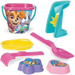 Paw Patrol komplet do piasku 7 el. różowy