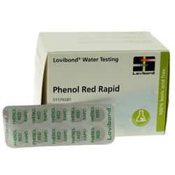 Tabletki Lovibond do testera PHENOL RED ph wody