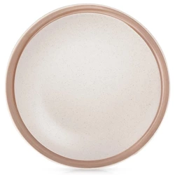 Talerz deserowy ceramiczny beżowy ARTHENA BEIGE 20,5 cm