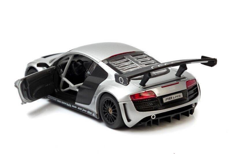 AUDI R8 LMS 56100 1:24 srebrny