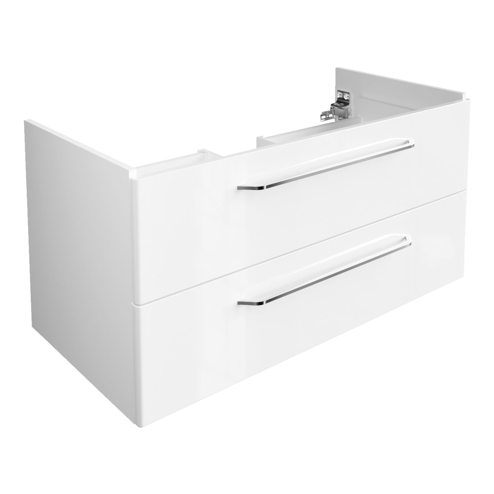 Biała szafka pod umywalkę 100 cm Milano FACKELMANN