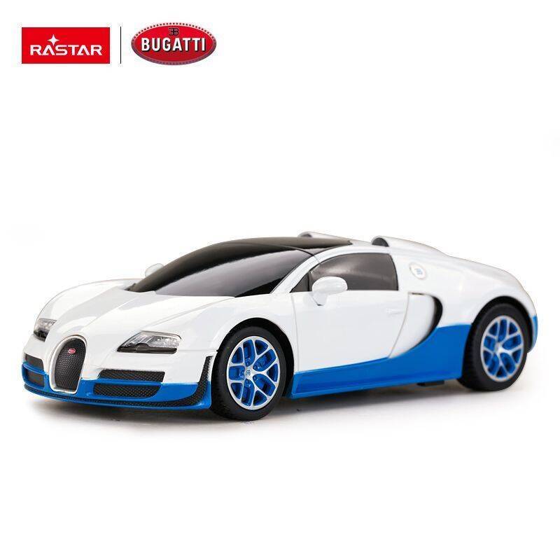 Bugatti Veyron Grand Sport skala 1:24 Rastar 47000 samochód sterowany biały