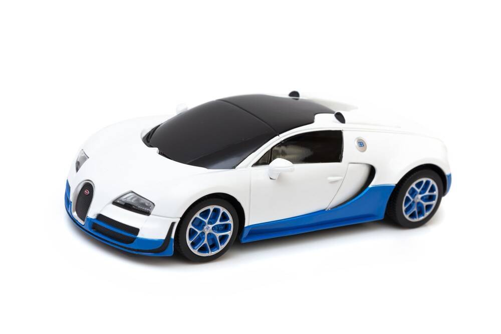 Bugatti Veyron Grand Sport skala 1:24 Rastar 47000 samochód sterowany biały