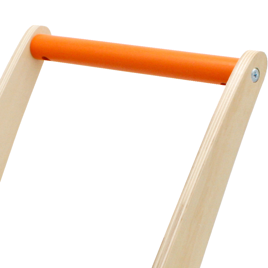 Drewniany pchacz edukacyjny z liczydłem i cymbałkami