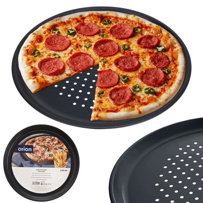 Forma do pizzy perforowana 32 cm