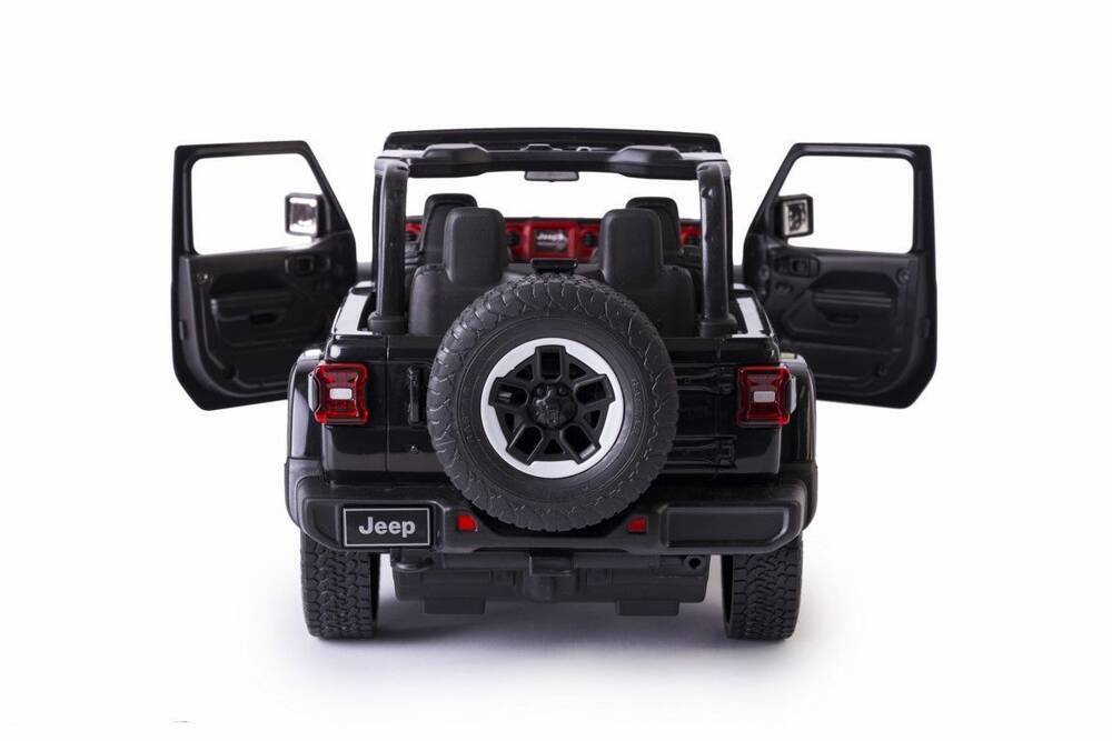 Jeep Wrangler JL R/C skala 1:14 Rastar 79400  samochód sterowany czarny