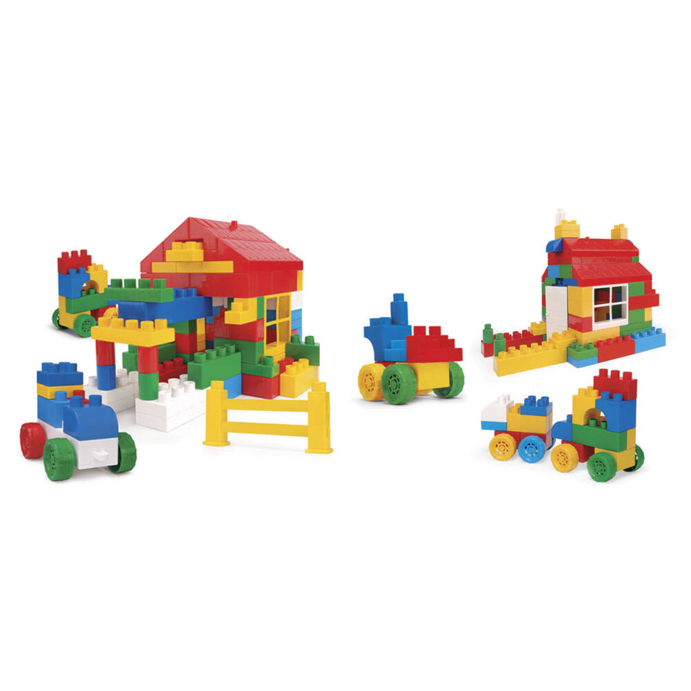 Kids Blocks klocki 350 el. do przedszkola edukacyjne Wader 80123