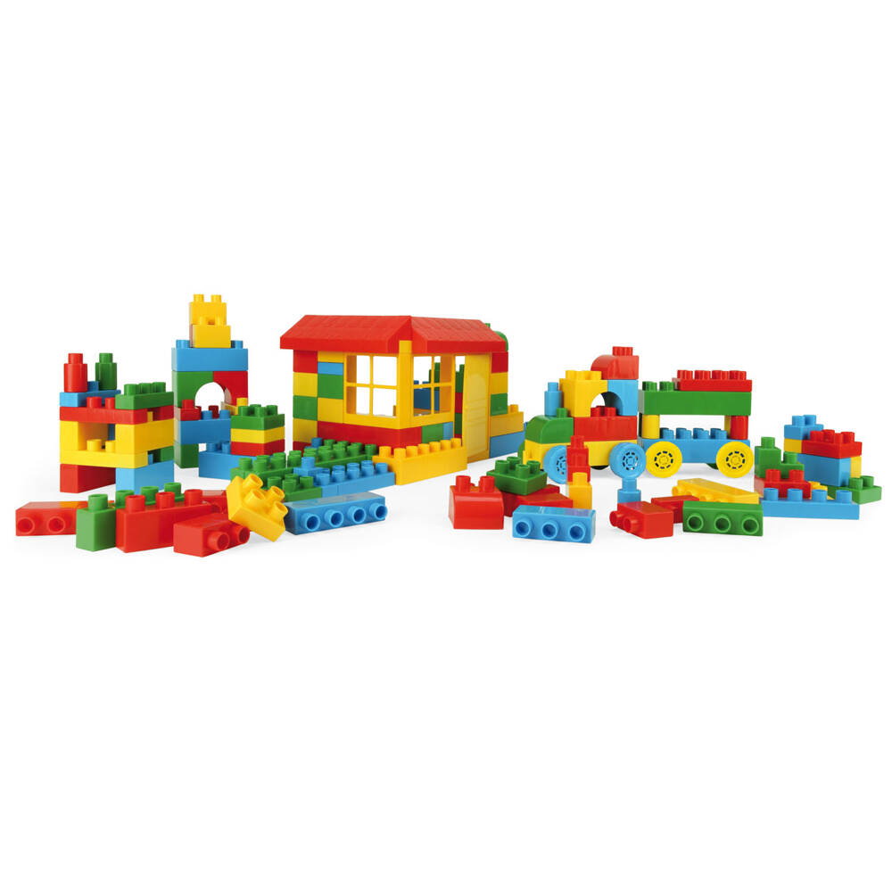 Kids Blocks klocki w pojemniku 132 el. Wader 41270