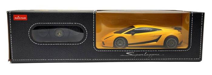 Lamborghini Superleggera skala 1:24 Rastar 26300 samochód sterowany żółty