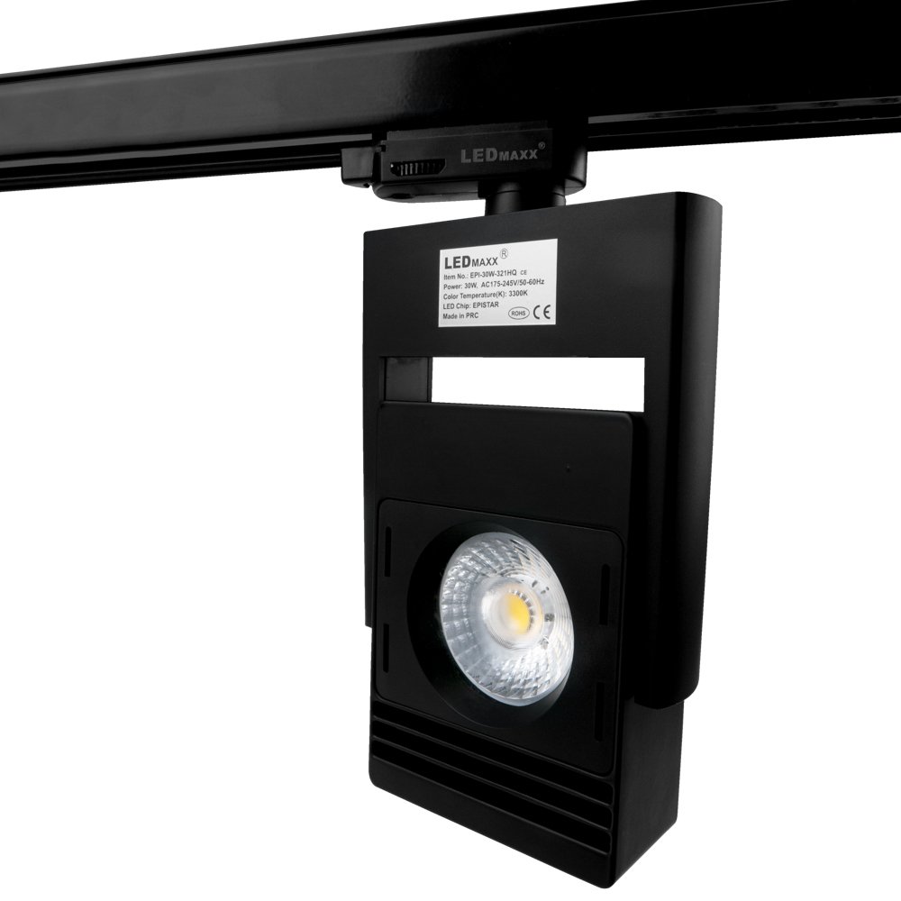 Lampa Reflektor szynowy LED 321BW 30W COB | Barwa 3300K