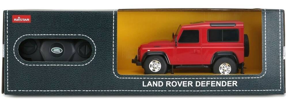 Land Rover Defender skala 1:24 Rastar 78500 samochód sterowany mix kolorów