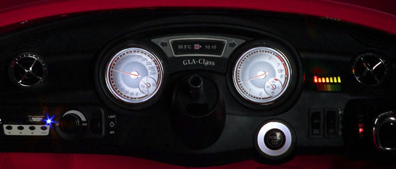 MERCEDES GLA - Pojazd na akumulator GLA CLASS Czerwony