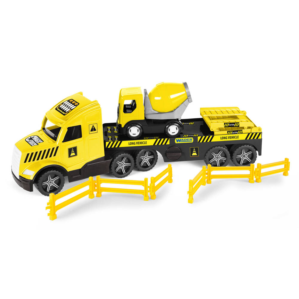 Magic Truck Technic laweta z betoniarką 36461 Wader