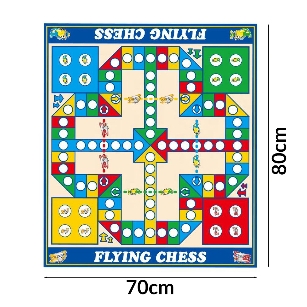 Mata gra podłogowa latające szachy 80x70 cm