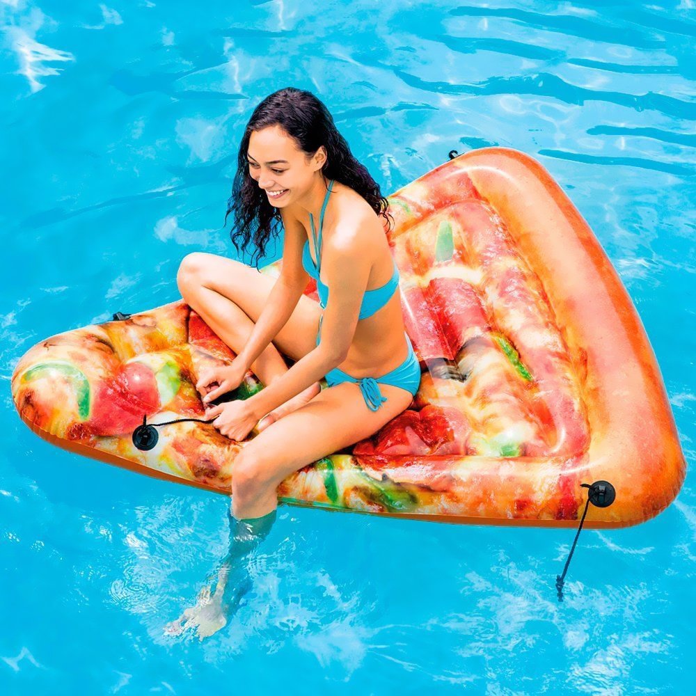 Materac do pływania Pizza Trójkątny 175x145 cm Intex 58752
