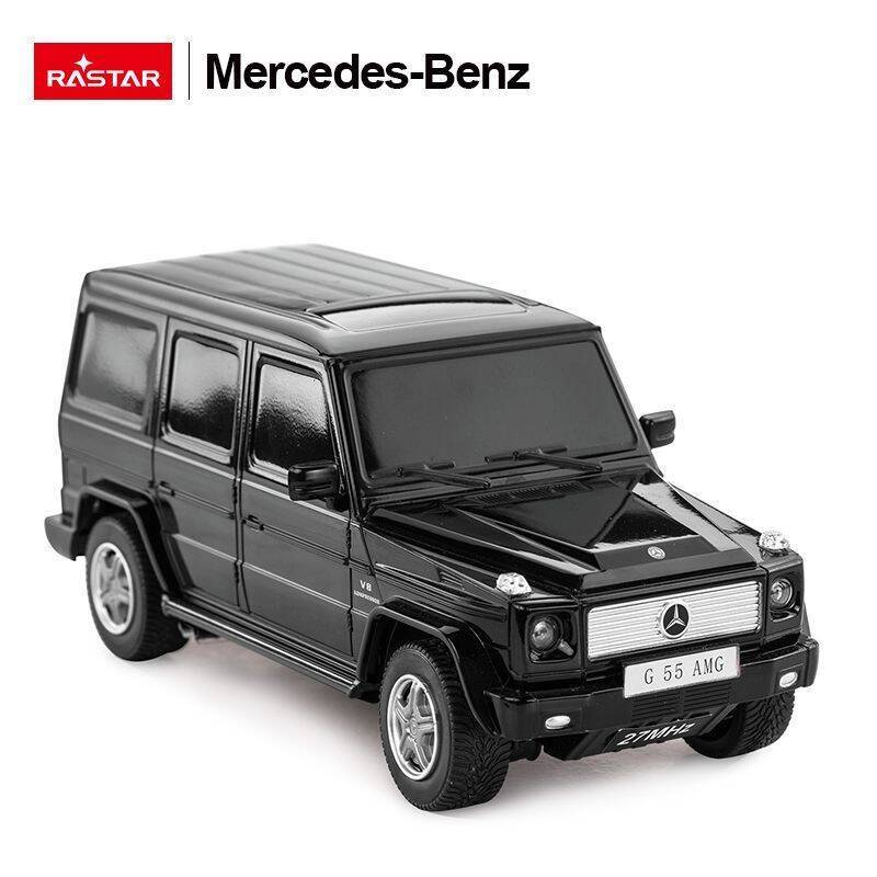 Mercedes G55 skala 1:24 Rastar 30500 samochód sterowany czarny