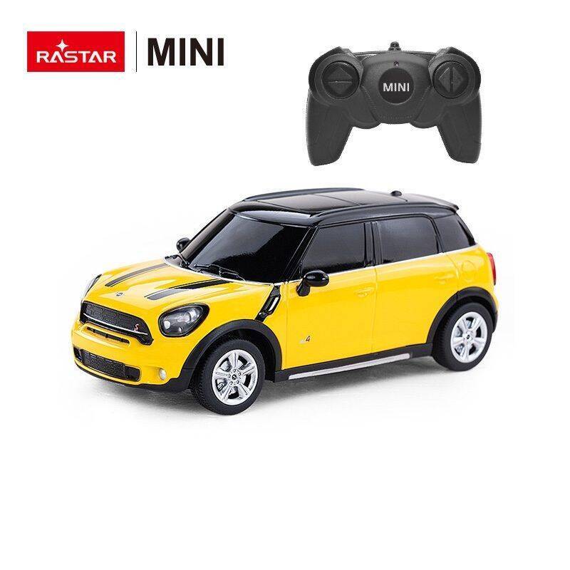 Mini Cooper S Countryman skala 1:24 Rastar 71700 samochód sterowany żółty