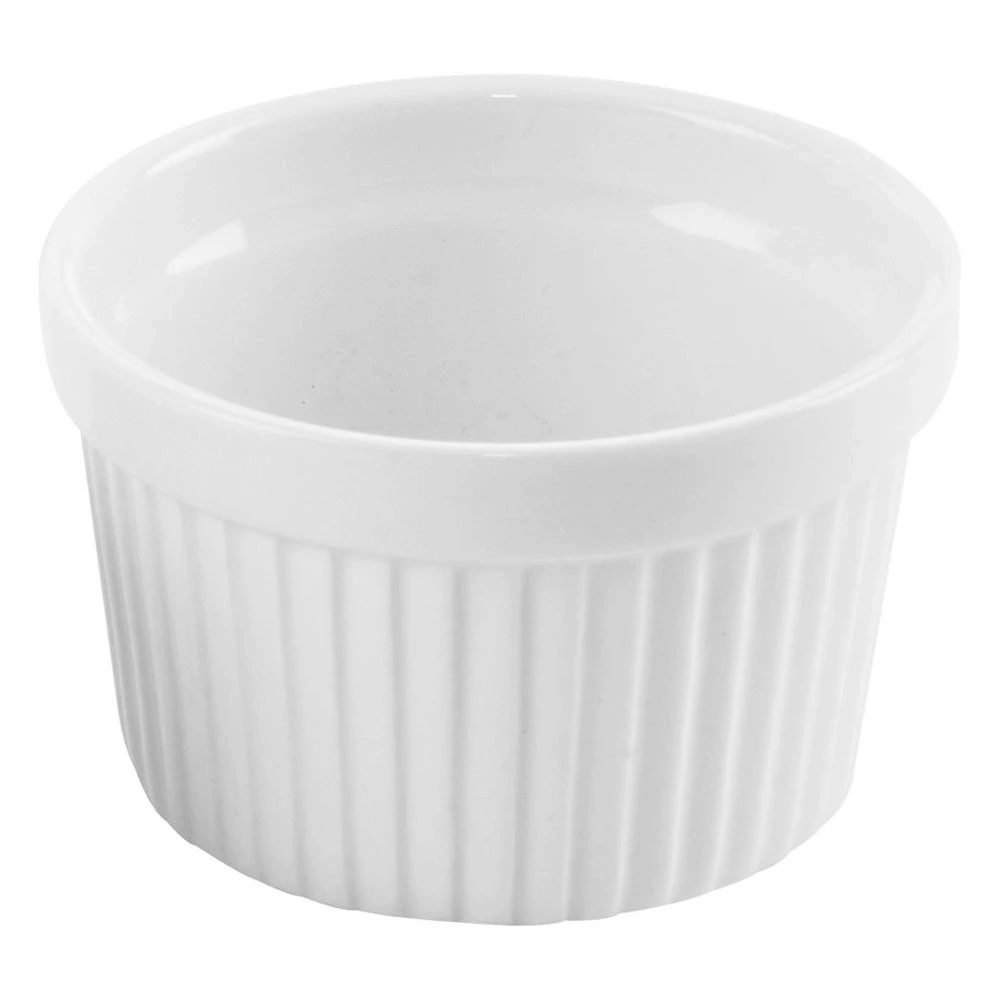 Miseczka do zapiekania porcelanowa biała 9 cm, 200 ml