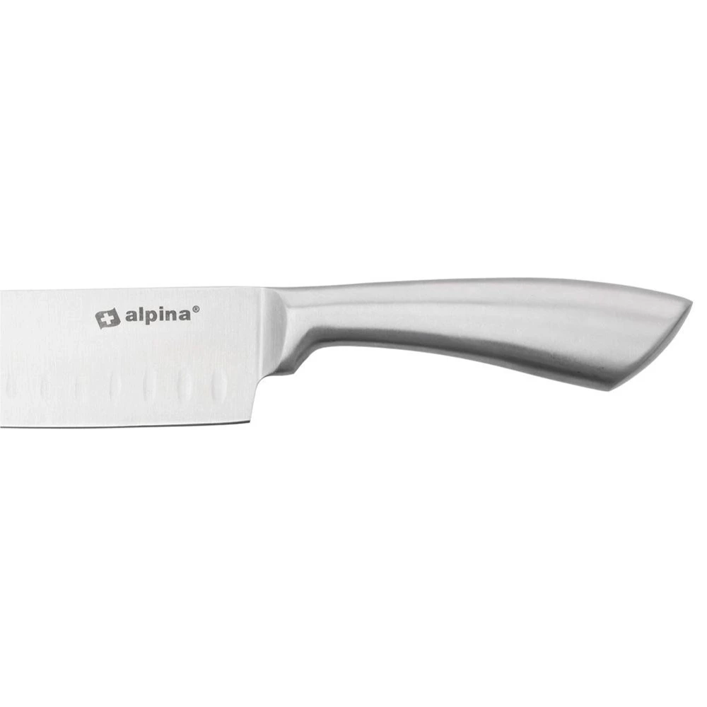 Nóż Santoku stalowy 31 cm