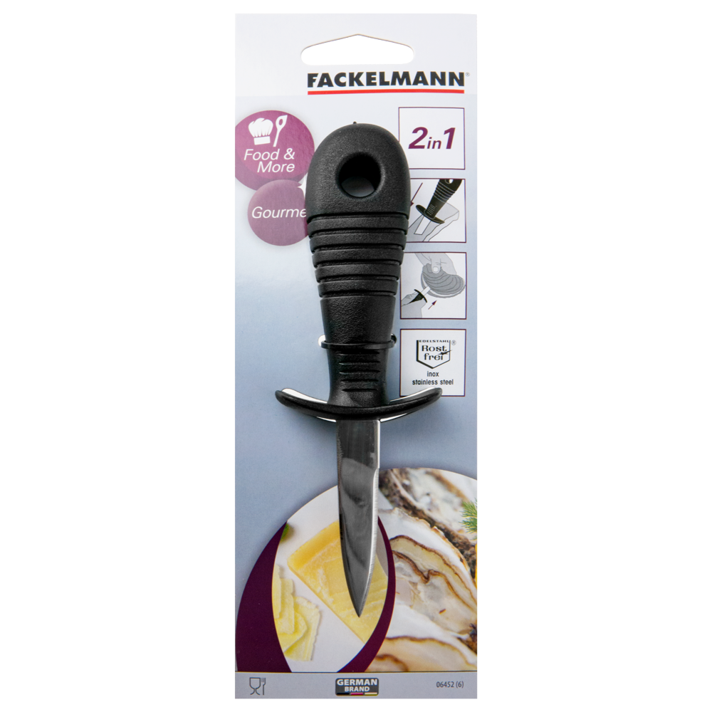 Nóż do ostryg i parmezanu 2w1 Fackelmann 06452