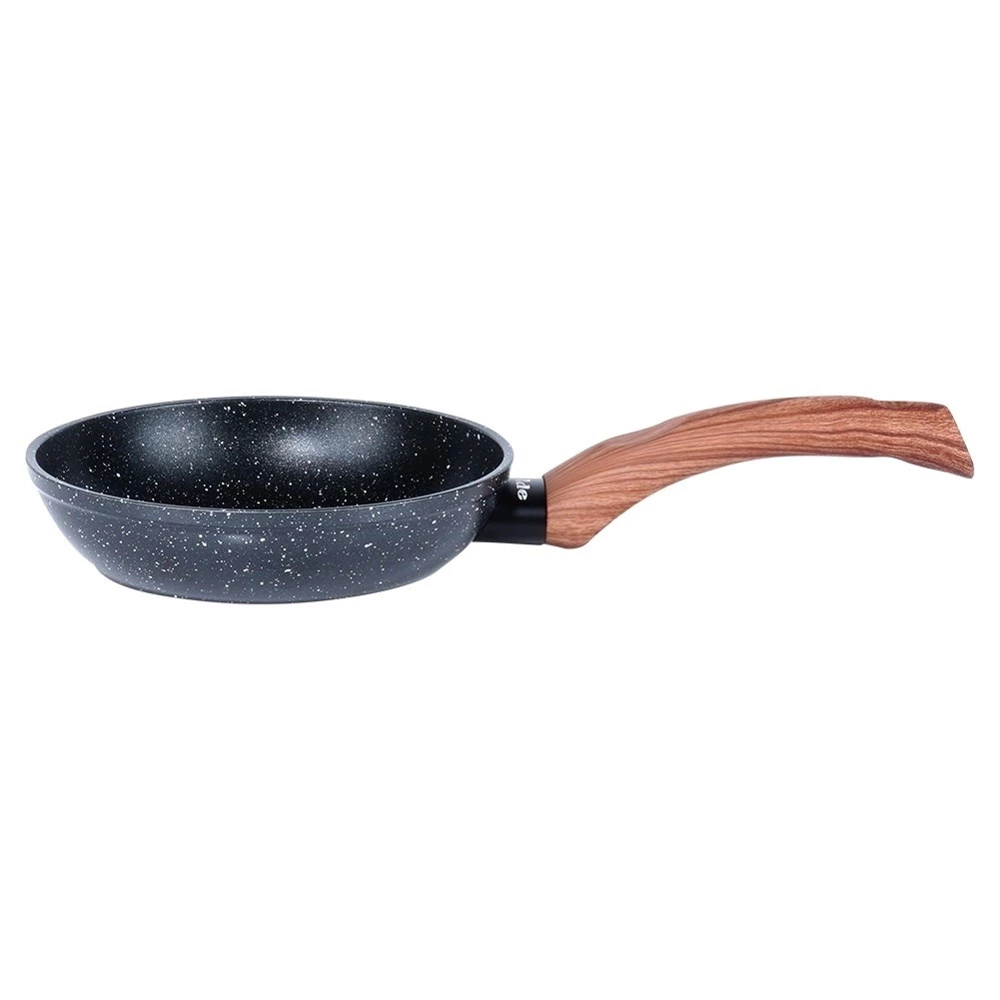 Patelnia granitowa BLACK&WOOD 16 cm