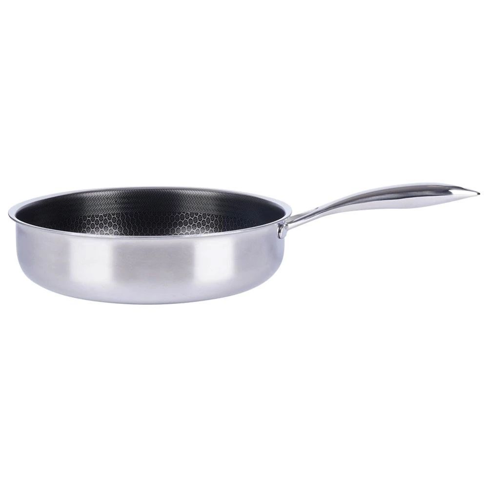 Patelnia stalowa głęboka COOKCELL 28 cm