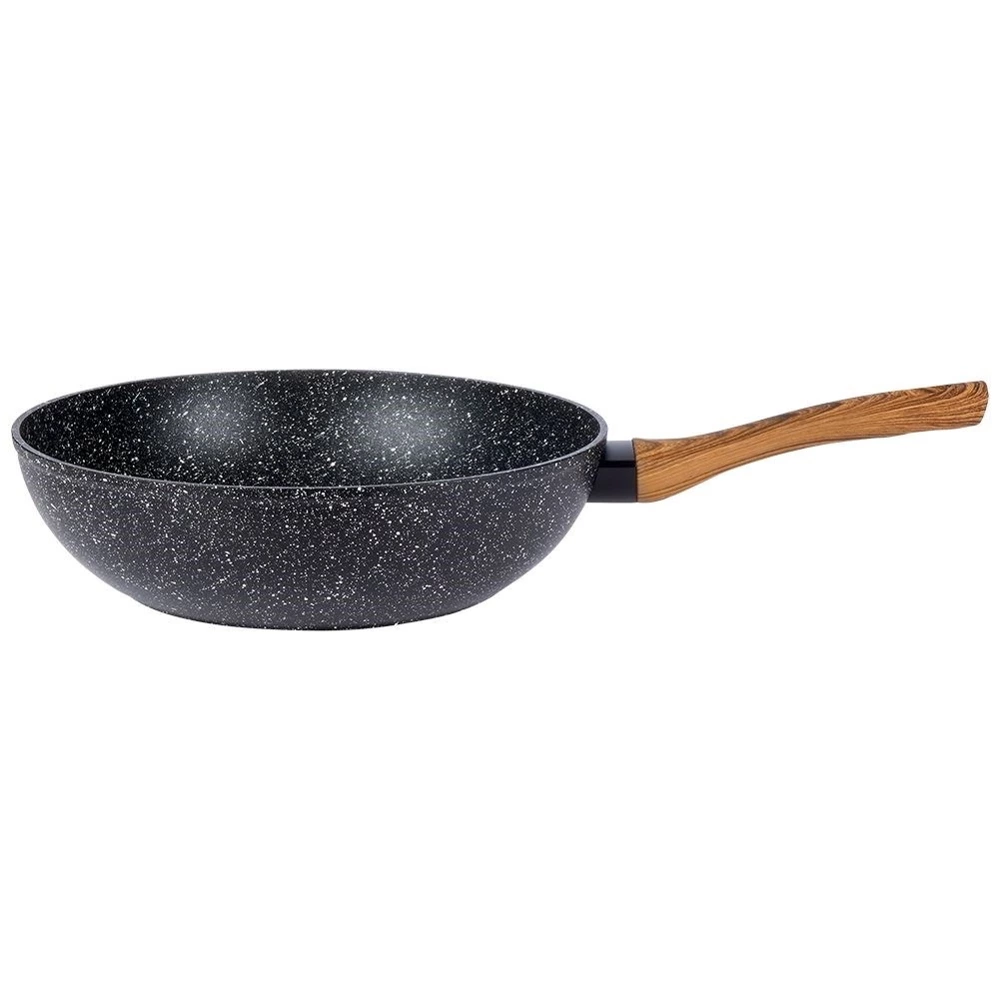 Patelnia wok granitowa NATURE 28 cm