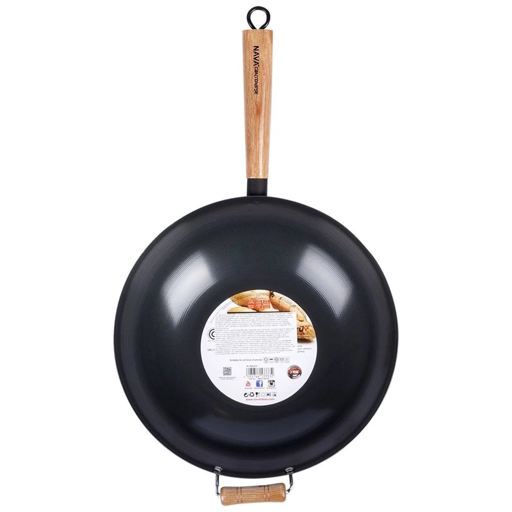 Patelnia wok stalowa nieprzywierająca CANTONESE 32 cm